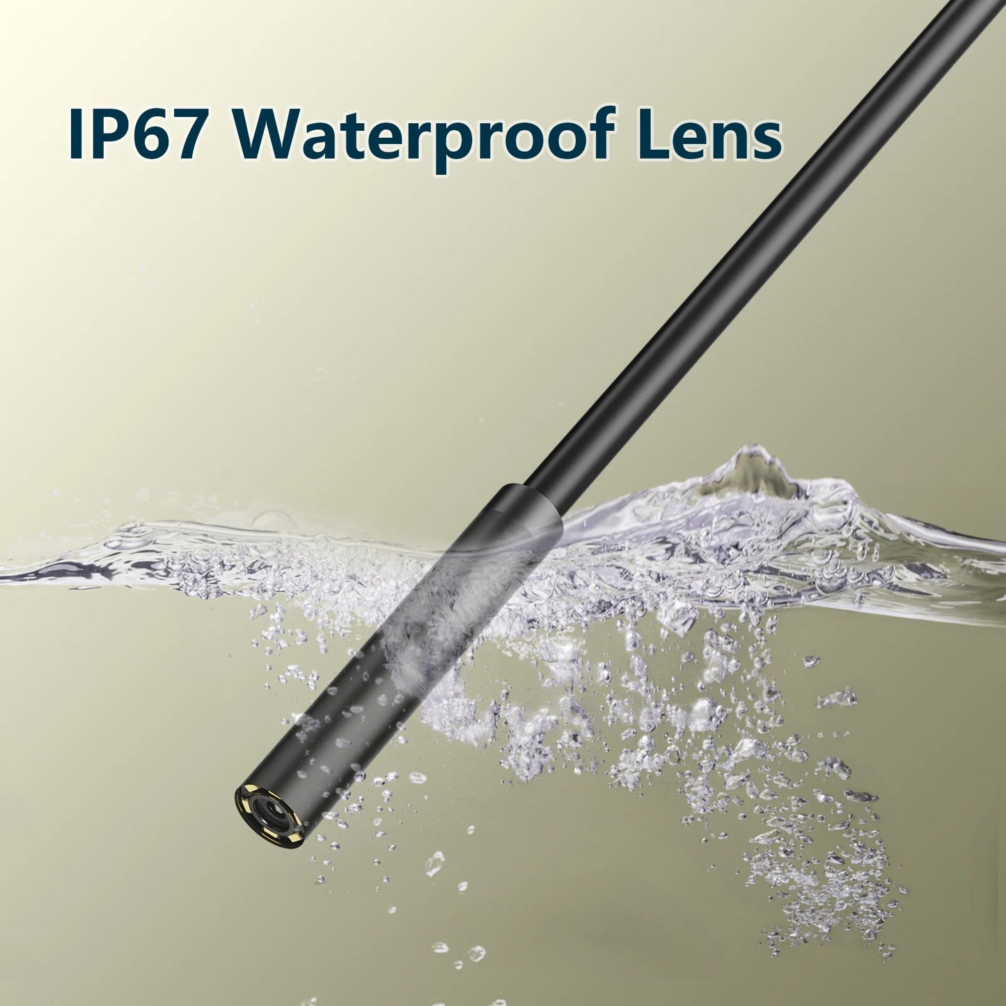 camara con linterna led profesional