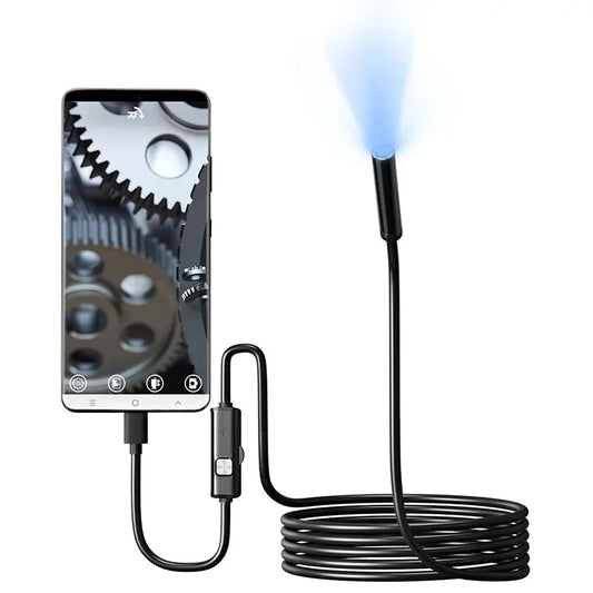 camara con linterna led profesional