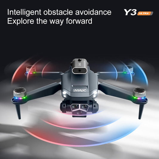 dron con control remoto con camara y pantalla con muchas funciones profesionales